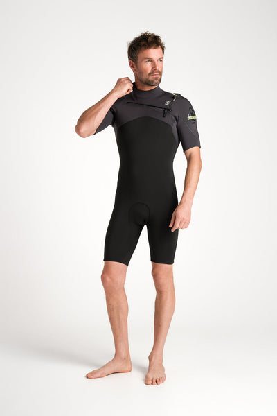 NuWave Session Lite 2:2 Chest Zip Heren Shorti