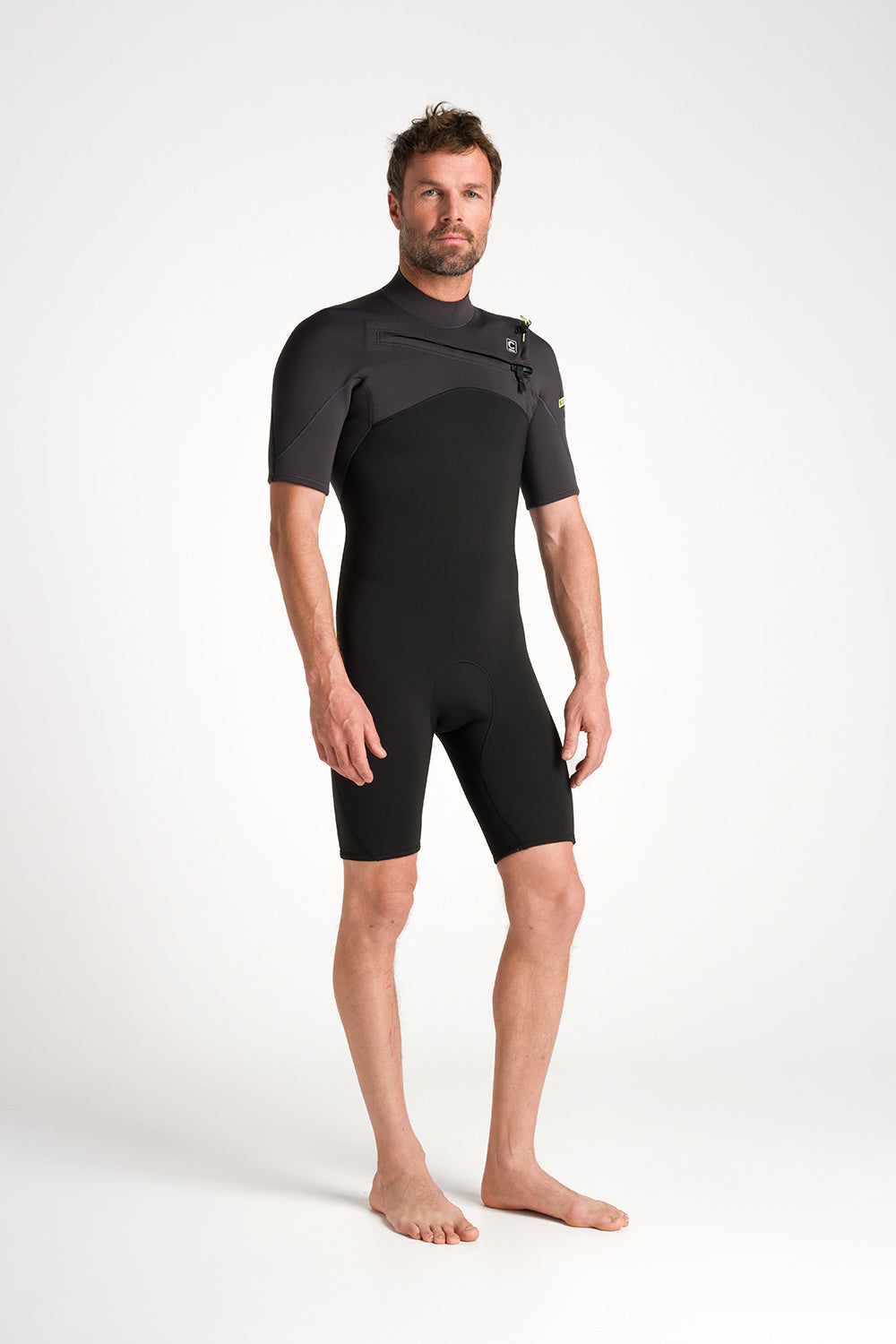 NuWave Session Lite 2:2 Chest Zip Heren Shorti