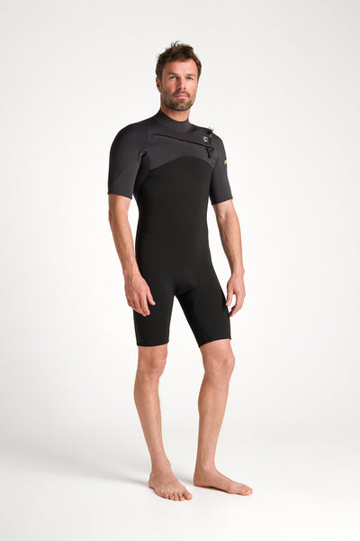 NuWave Session Lite 2:2 Chest Zip Heren Shorti