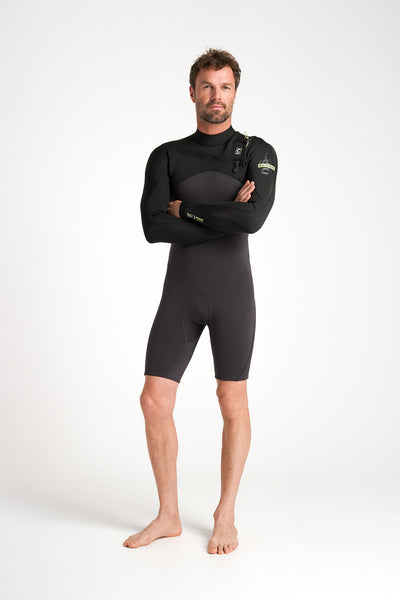 NuWave Session Lite 2:2 Men's Chest Zip Springsuit