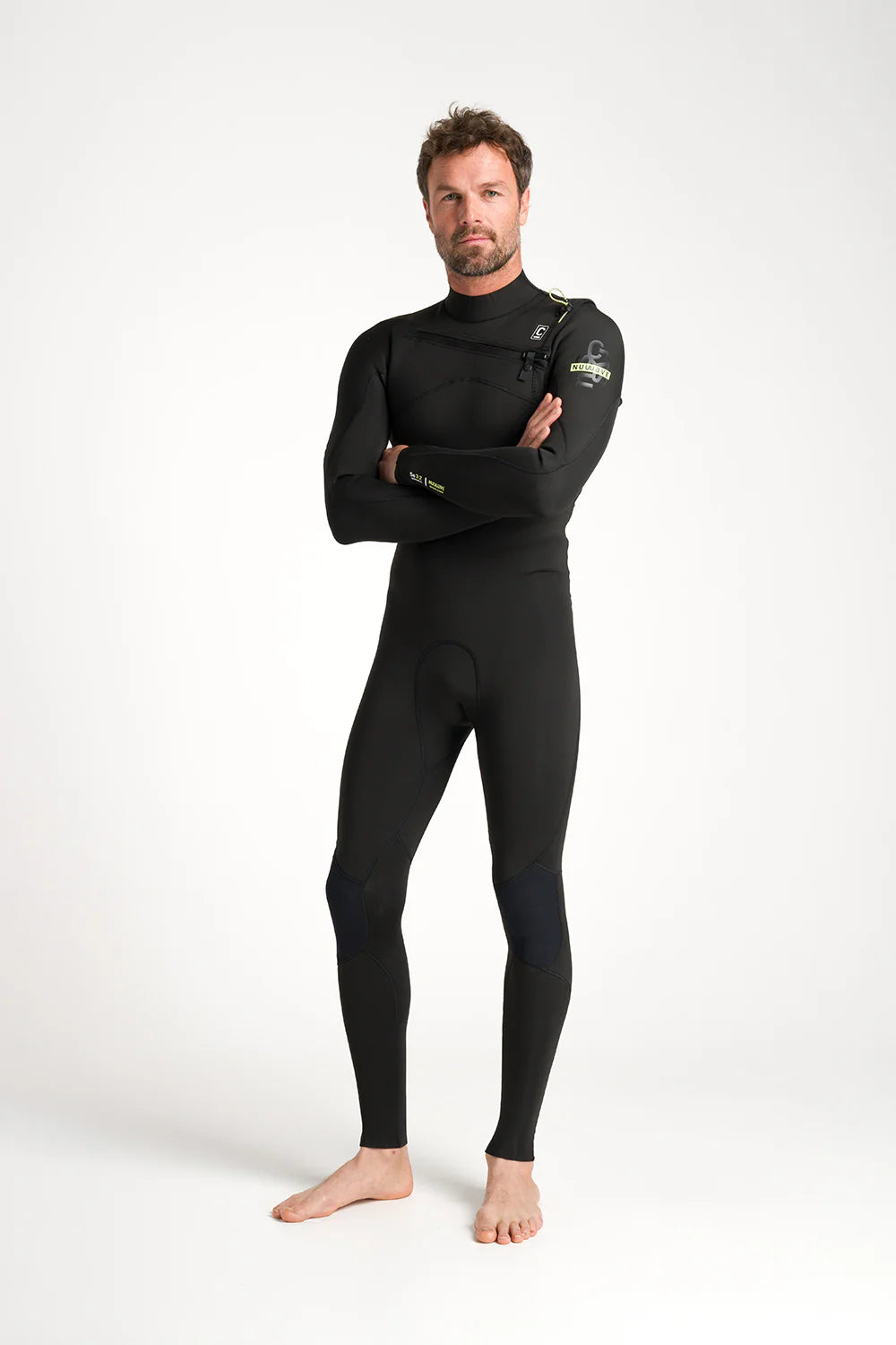 NuWave Session Lite 3:2 Heren Chest Zip Wetsuit