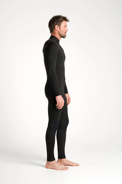 NuWave Session Lite 3:2 Men's Chest Zip Wetsuit