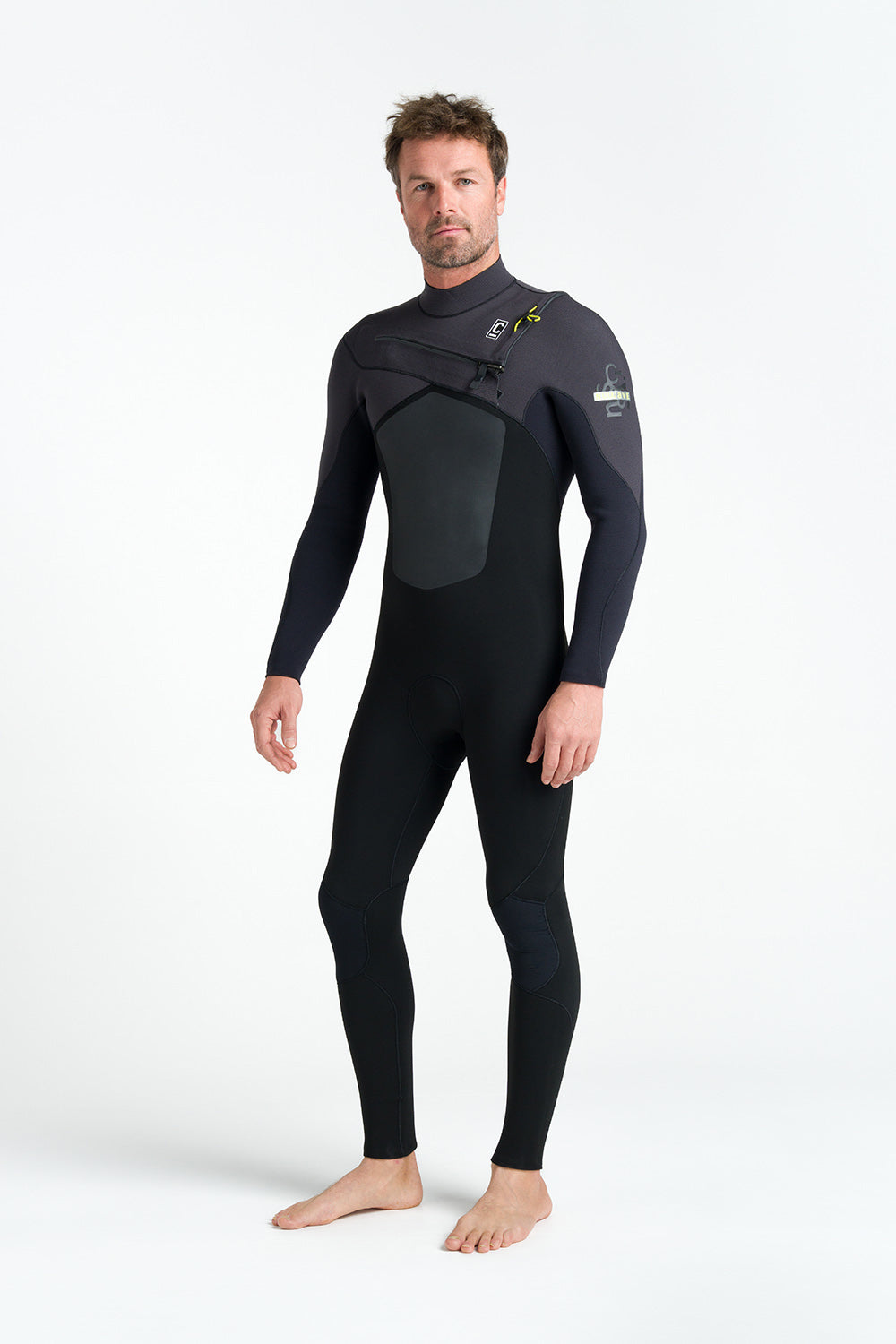 NuWave ReWired 5:4 Heren GBS Chest Zip Steamer