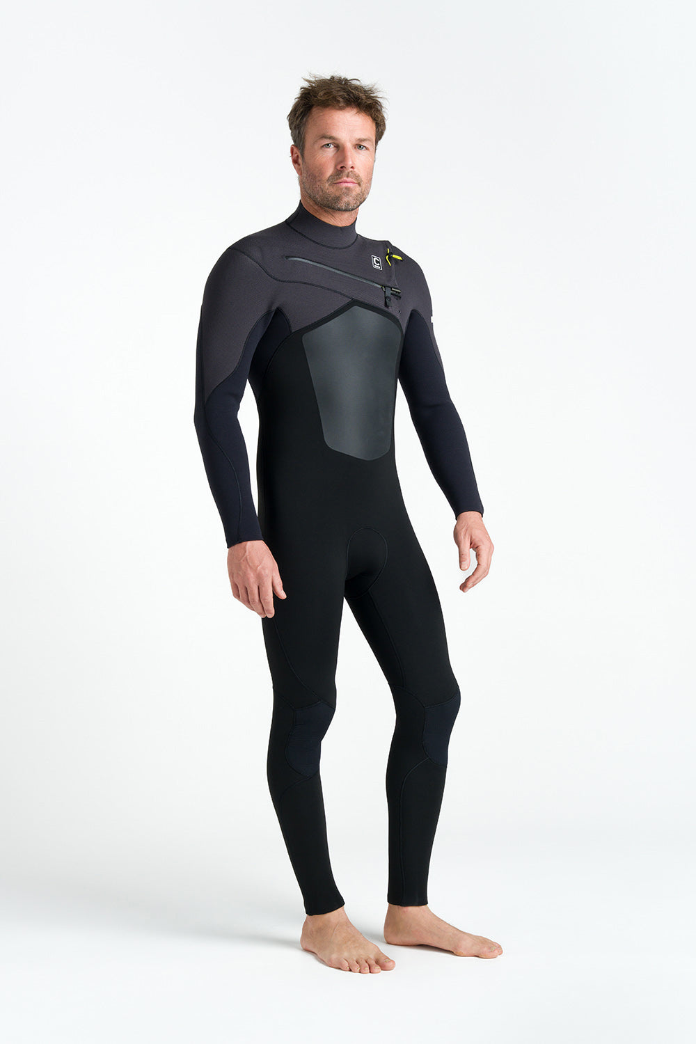 NuWave ReWired 5:4 Heren GBS Chest Zip Steamer