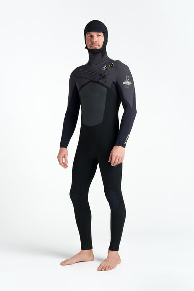 NuWave ReWired 5:4 Heren GBS Hooded Chest Zip Steamer