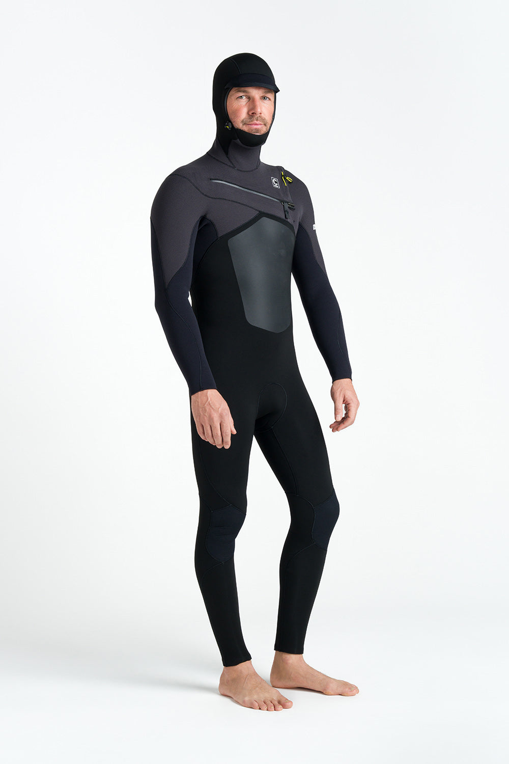NuWave ReWired 5:4 Heren GBS Hooded Chest Zip Steamer