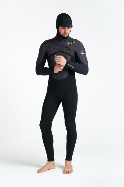 NuWave ReWired 5:4 Heren GBS Hooded Chest Zip Steamer