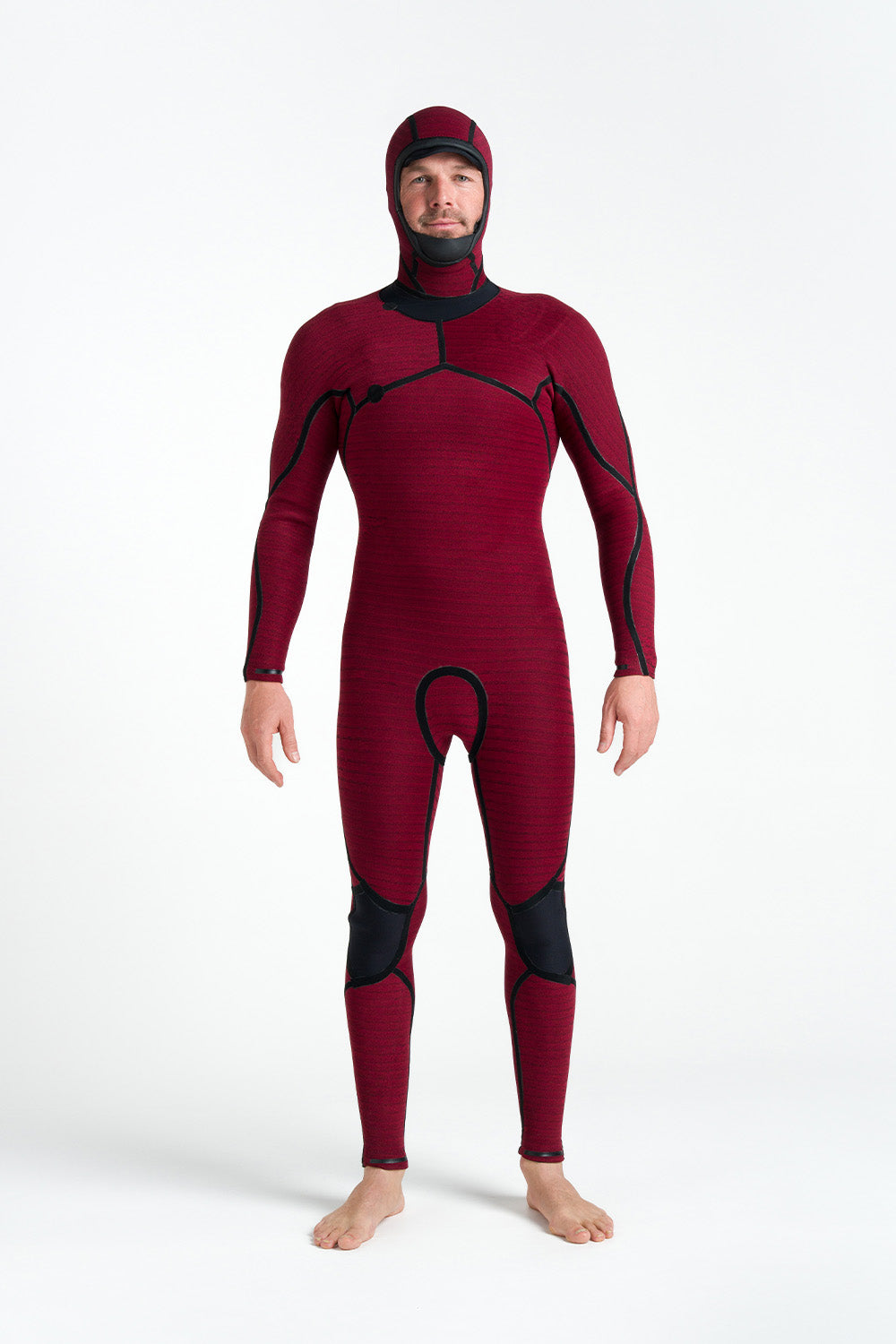 NuWave ReWired 5:4 Heren GBS Hooded Chest Zip Steamer