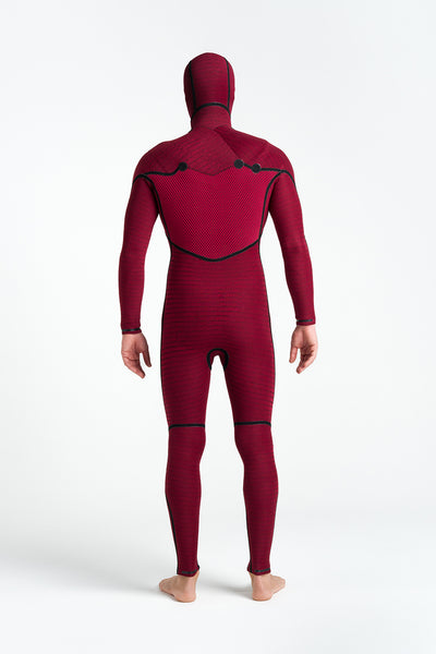 NuWave ReWired 5:4 Heren GBS Hooded Chest Zip Steamer