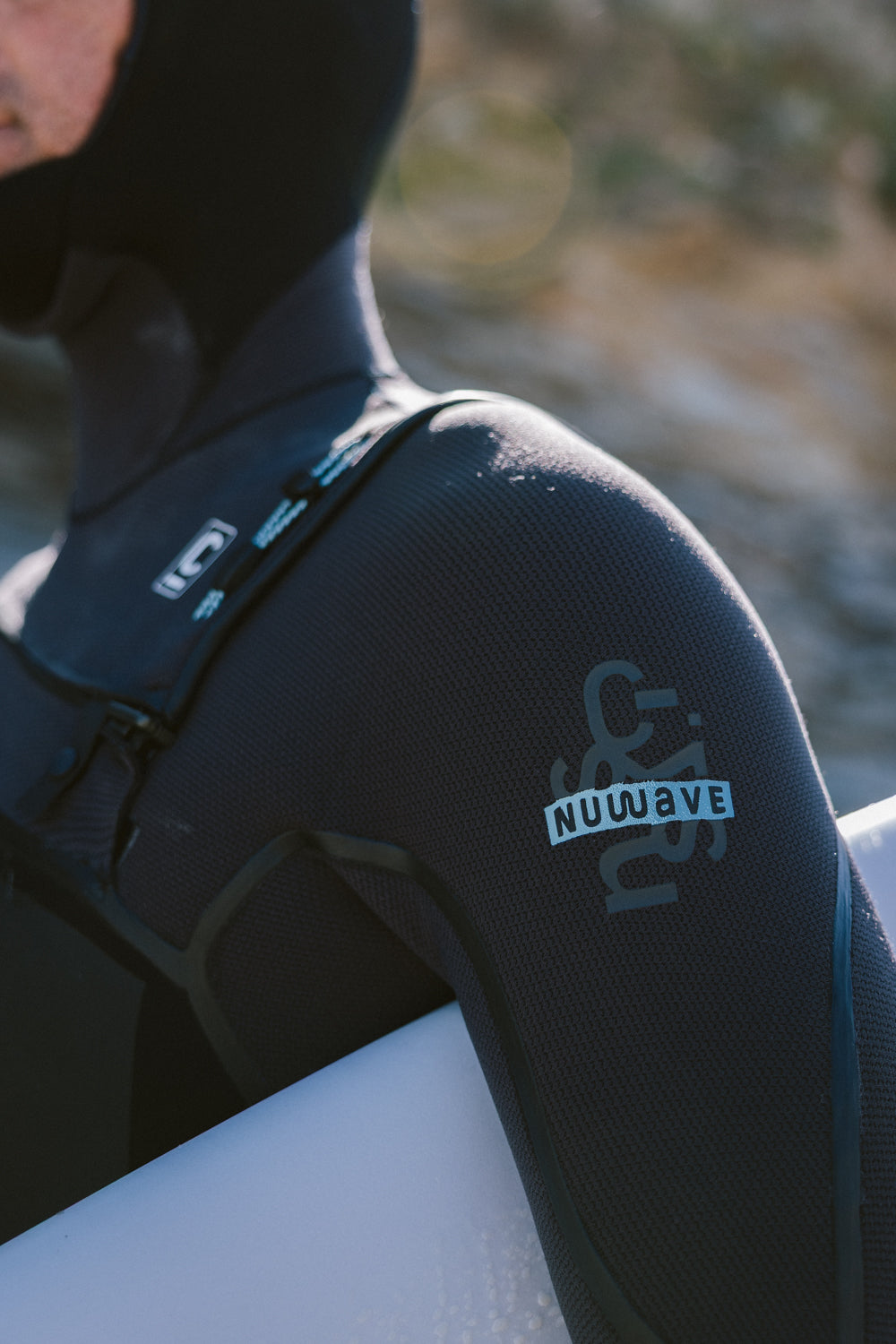 NuWave Wired 5:4 Heren Chest Zip LQS Hooded Steamer