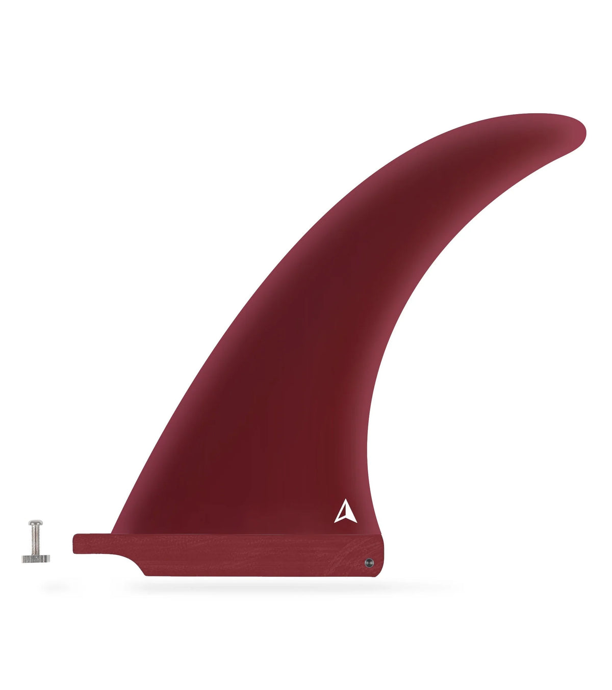ROAM Longboard Fin Flex Tip Single Fin - Red