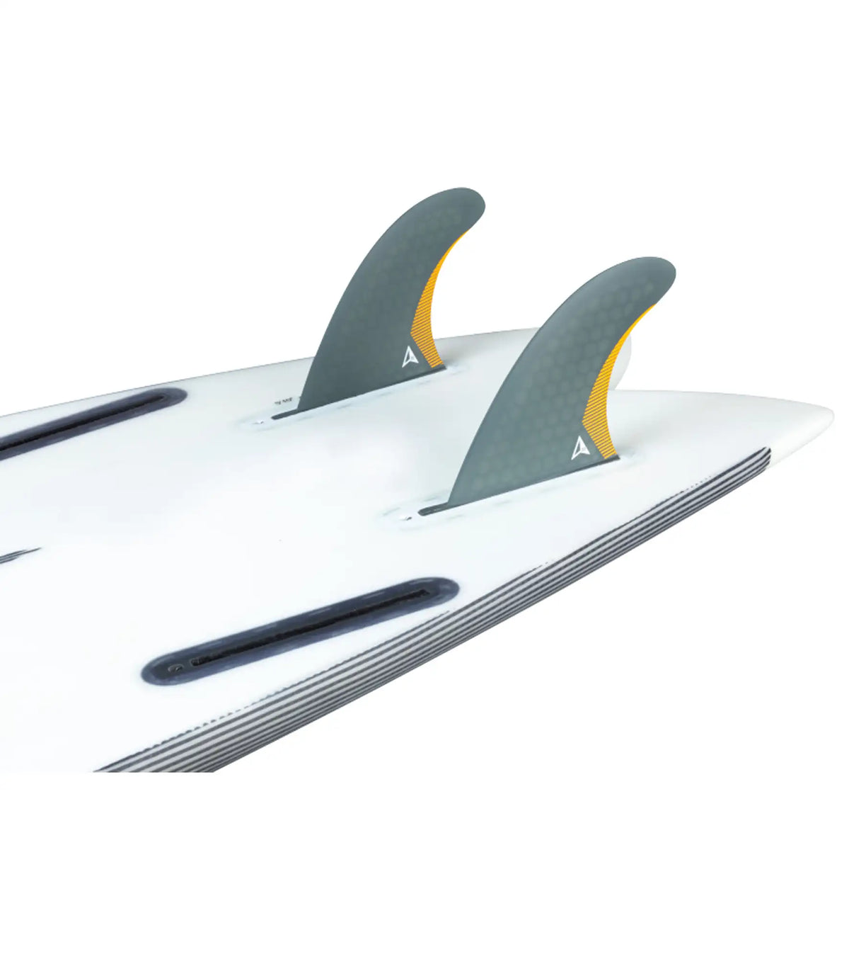 ROAM Quad Rear Fins Dual Tab - Smoke