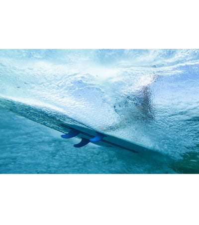 ROAM All Round Thruster Fins Dual Tab - Blue