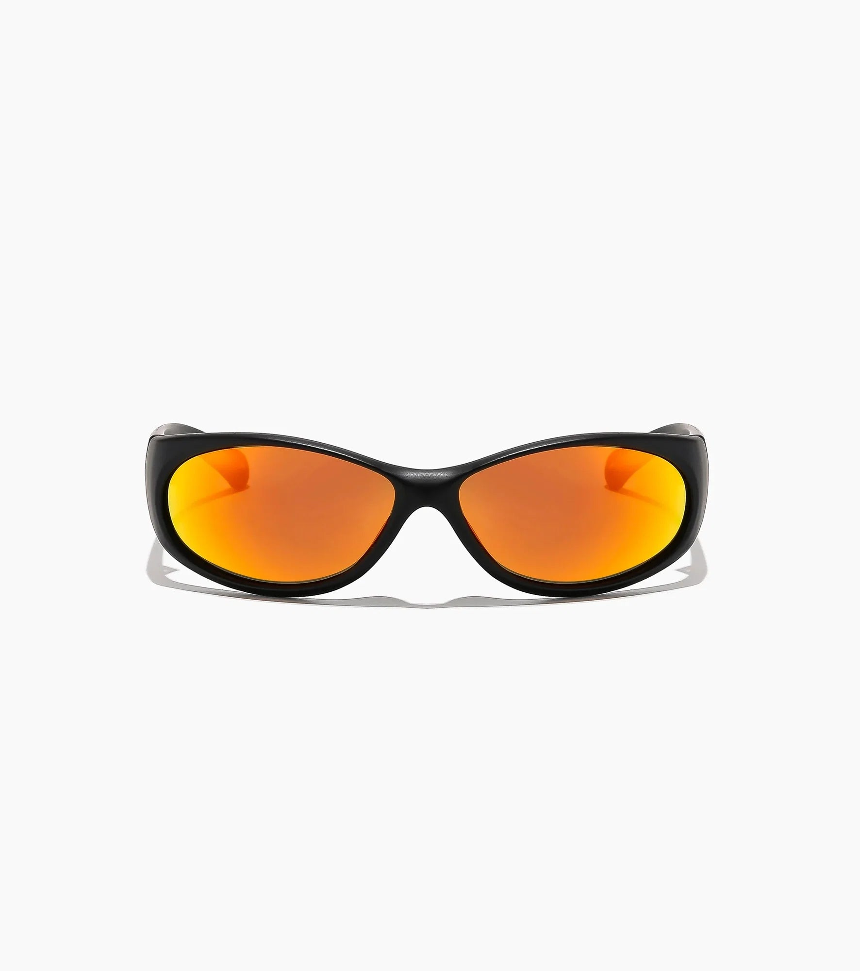 Ritual Vision - Demon Speed - Matte Black / Reflective Orange - Gepolariseerd - Zonnebril