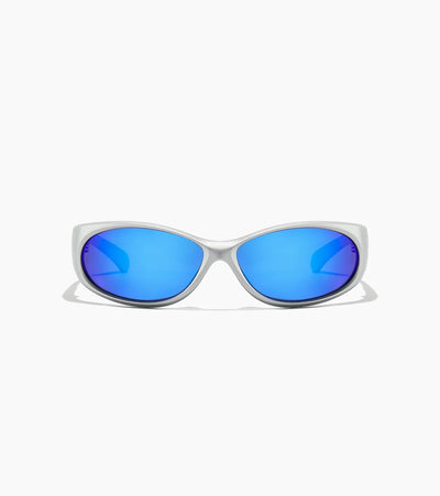Ritual Vision - Demon Speed - Matte Chrome / Blue Reflective - Gepolariseerd - Zonnebril