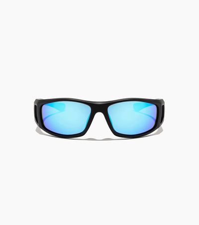 Ritual Vision - Dragster - Matte Black / Blue Reflective - Gepolariseerd - Zonnebril