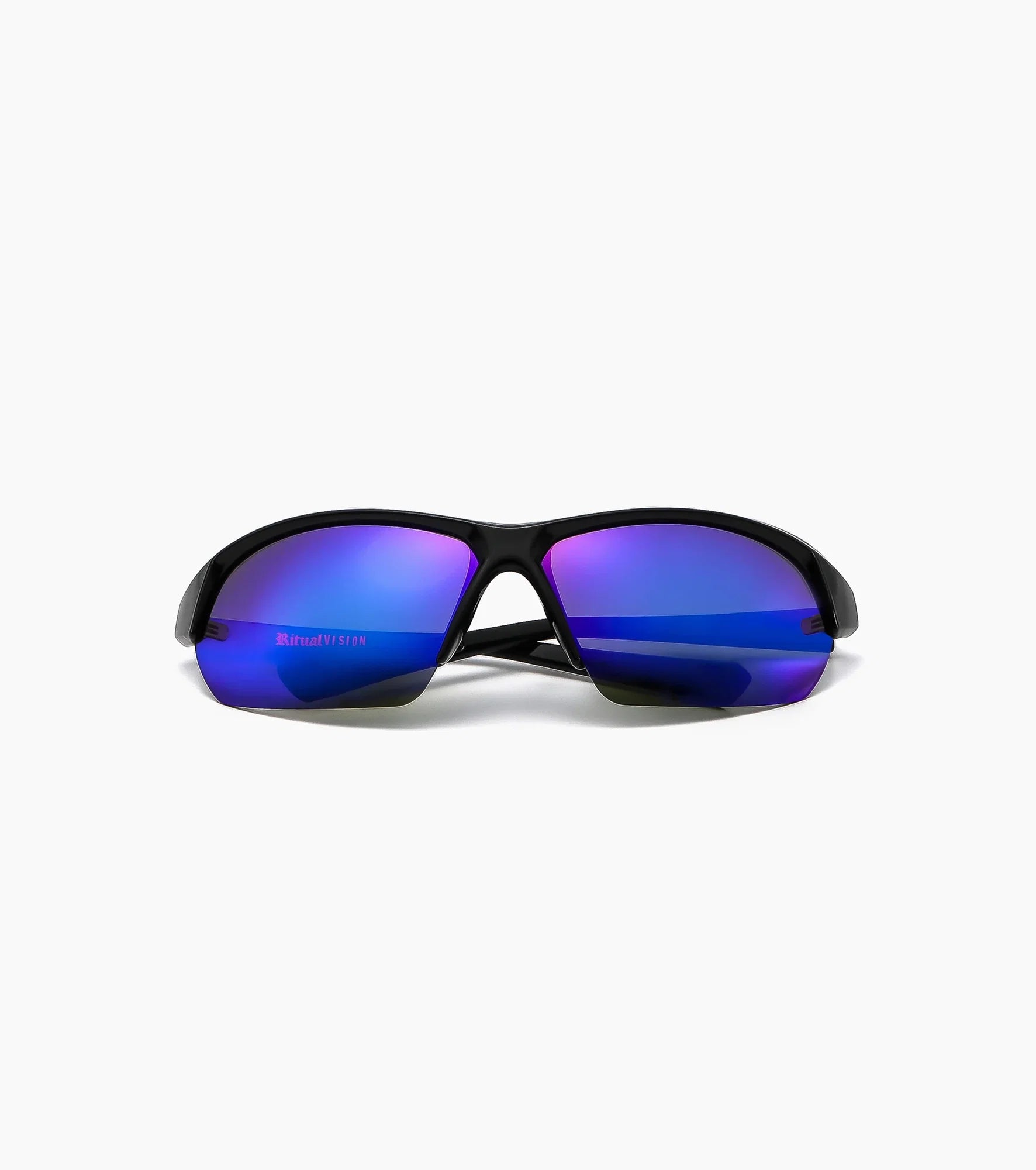 Ritual Vision - Break & Enter - Polished Black / Blue Reflective - Zonnebril