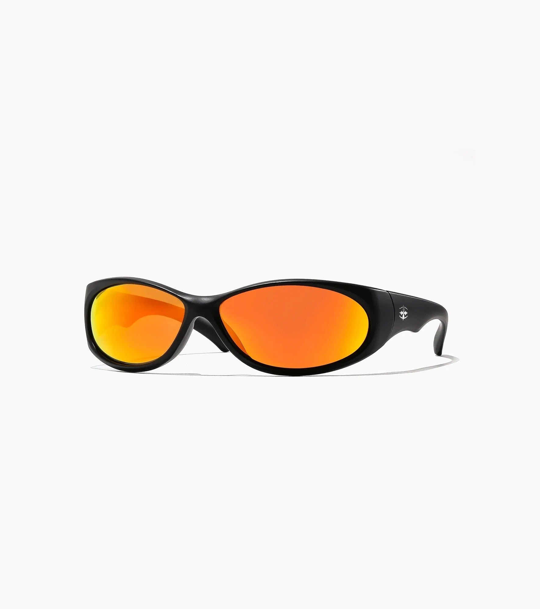 Ritual Vision - Demon Speed - Matte Black / Reflective Orange - Gepolariseerd - Zonnebril