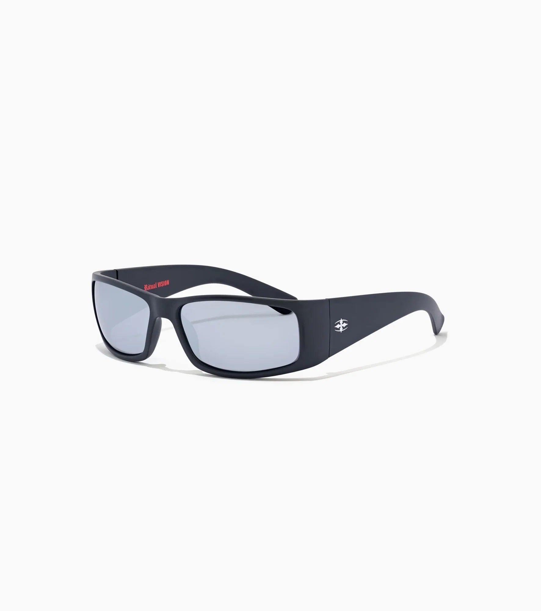 Ritual Vision - Doomsday Machine - Matte Black / Silver Grey - Gepolariseerd - Zonnebril