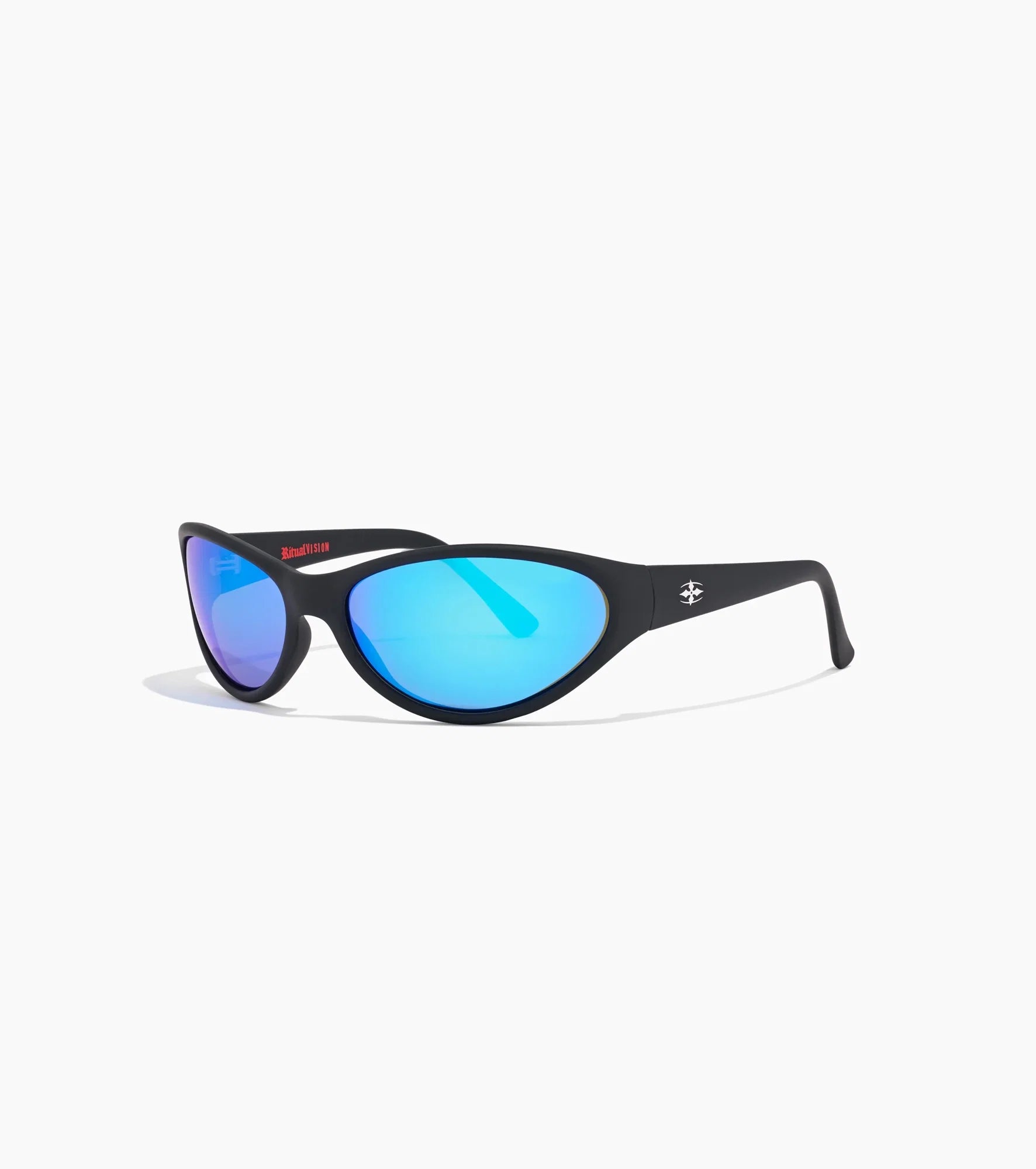Ritual Vision - Morphine - Matte Black / Blue Reflective - Gepolariseerd - Zonnebril