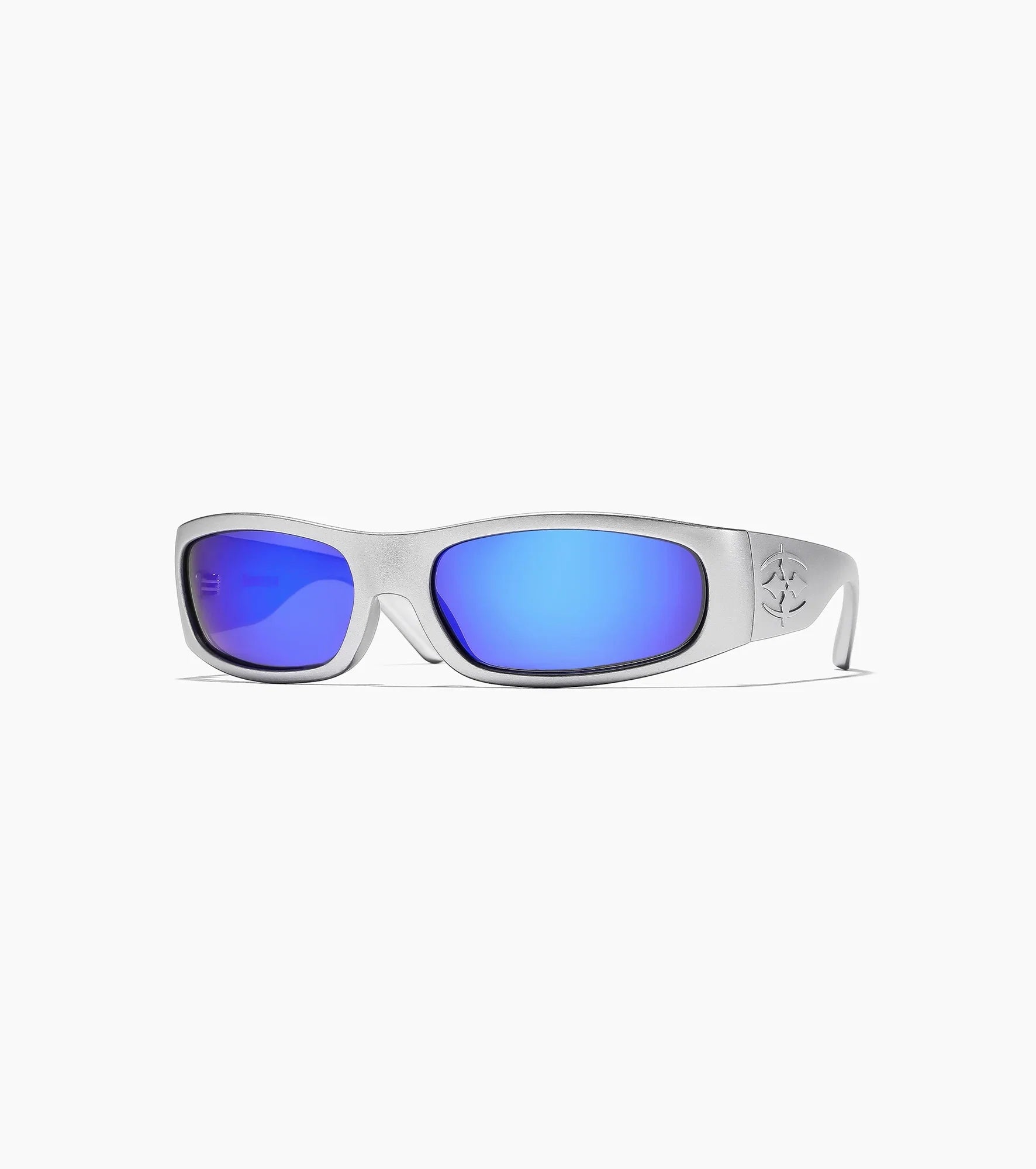 Ritual Vision - Parasite - Matte Chrome / Blue Reflective - Gepolariseerd - Zonnebril