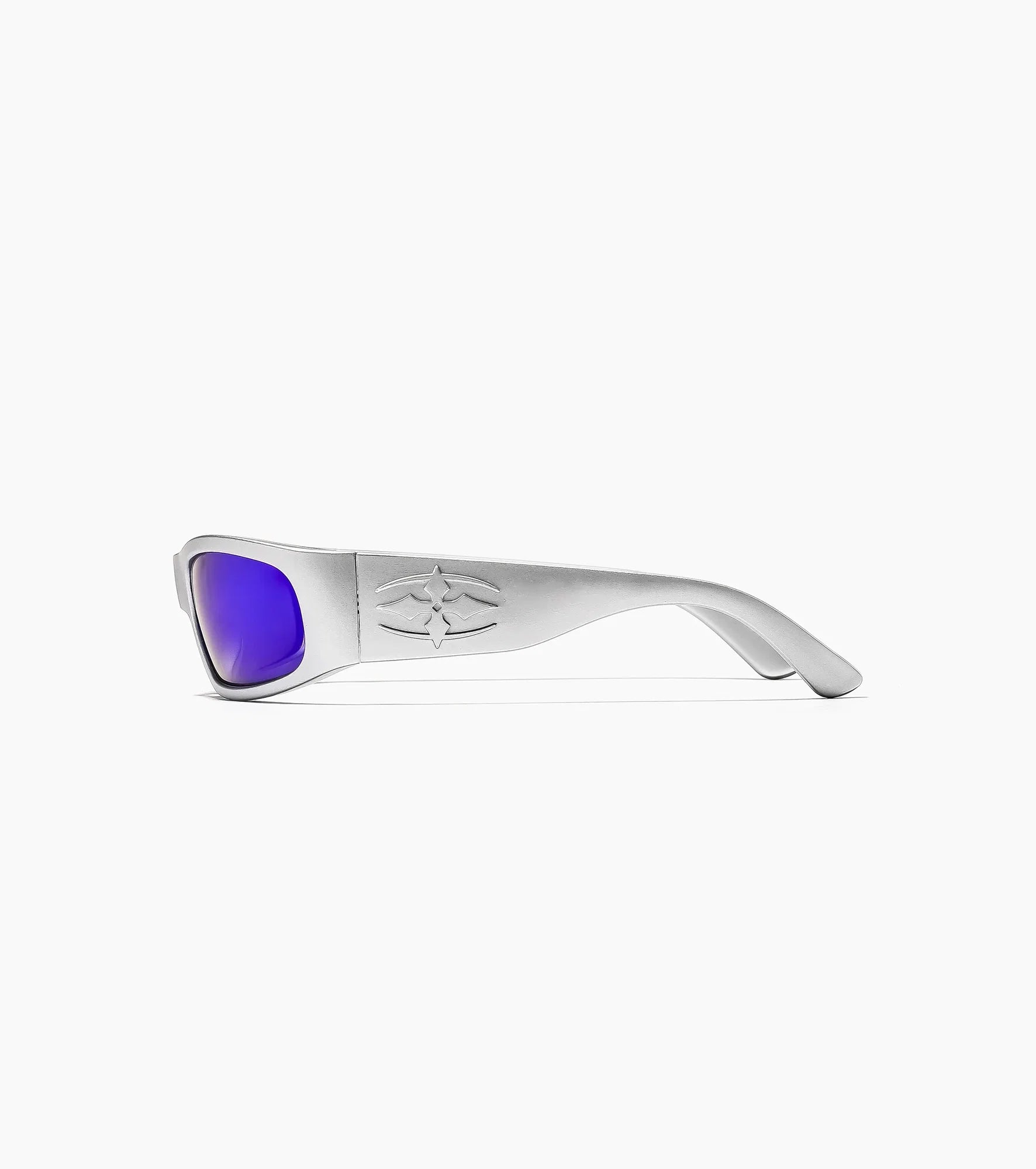 Ritual Vision - Parasite - Matte Chrome / Blue Reflective - Gepolariseerd - Zonnebril