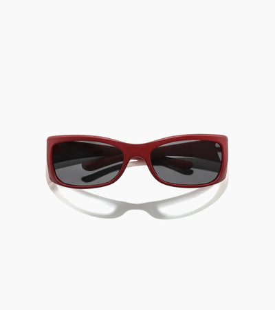 Ritual Vision - Sabotage - Matte Dark Red / Black Mirror - Gepolariseerd - Zonnebril