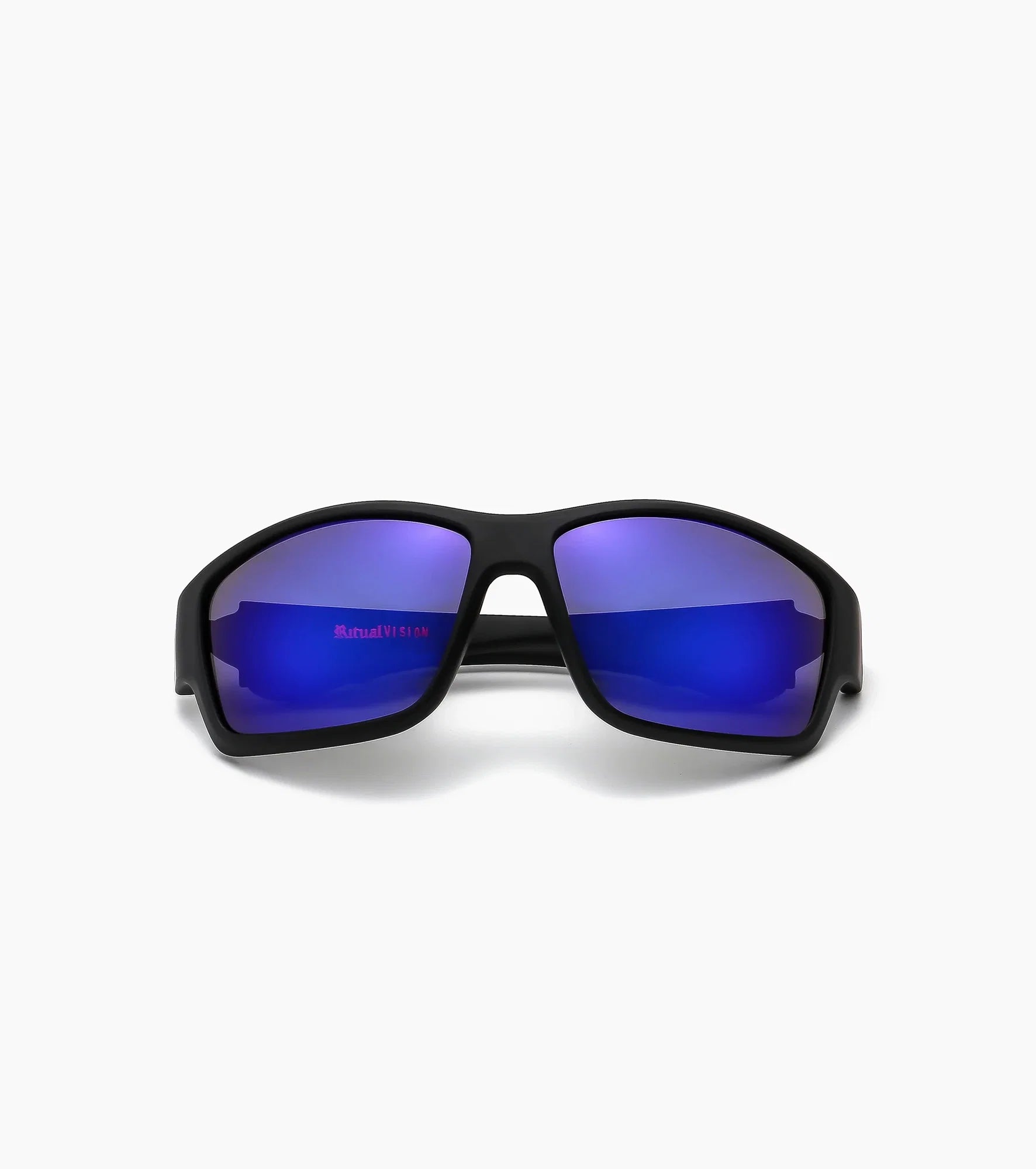 Ritual Vision - The Decline - Matte Black / Blue Reflective - Gepolariseerd - Zonnebril