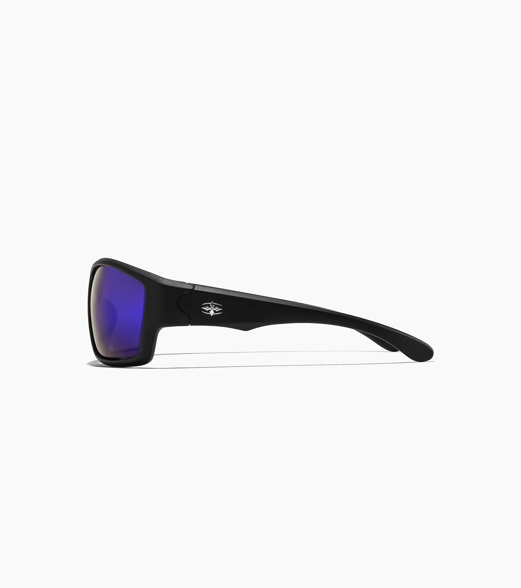 Ritual Vision - The Decline - Matte Black / Blue Reflective - Gepolariseerd - Zonnebril