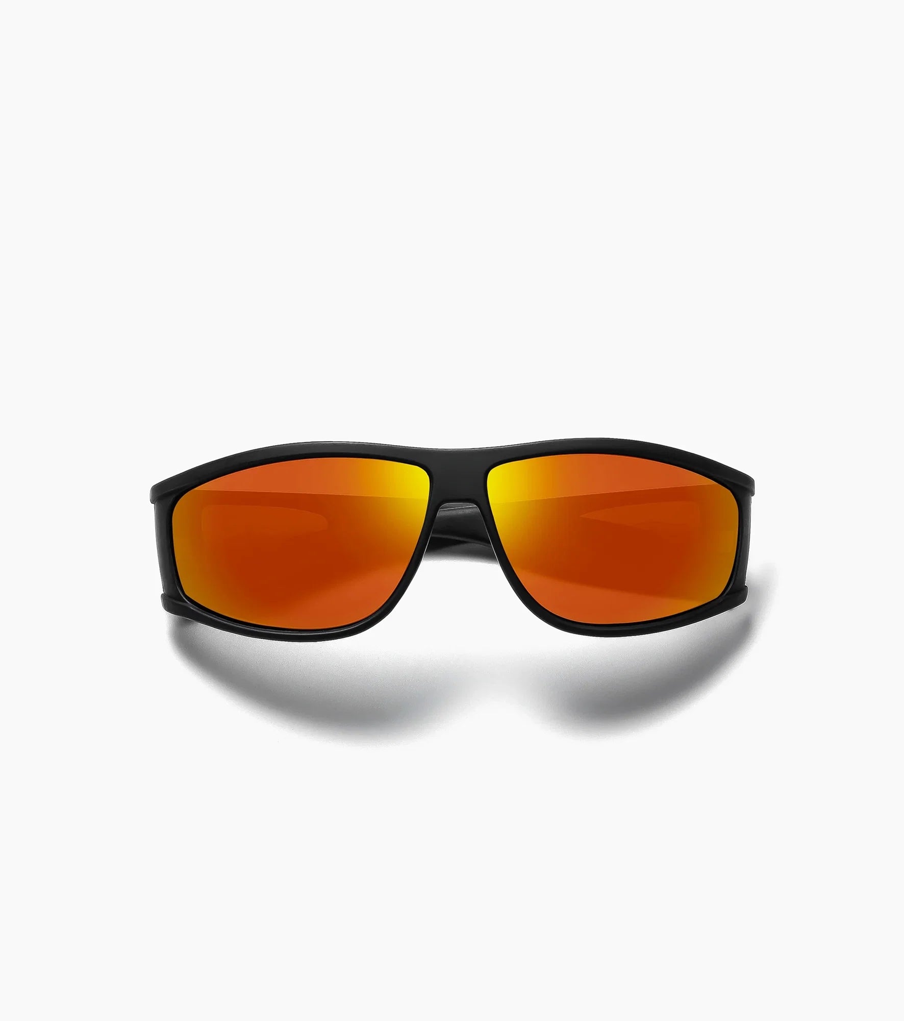 Ritual Vision - The Vacationer - Matte Black / Orange Reflective - Gepolariseerd - Zonnebril