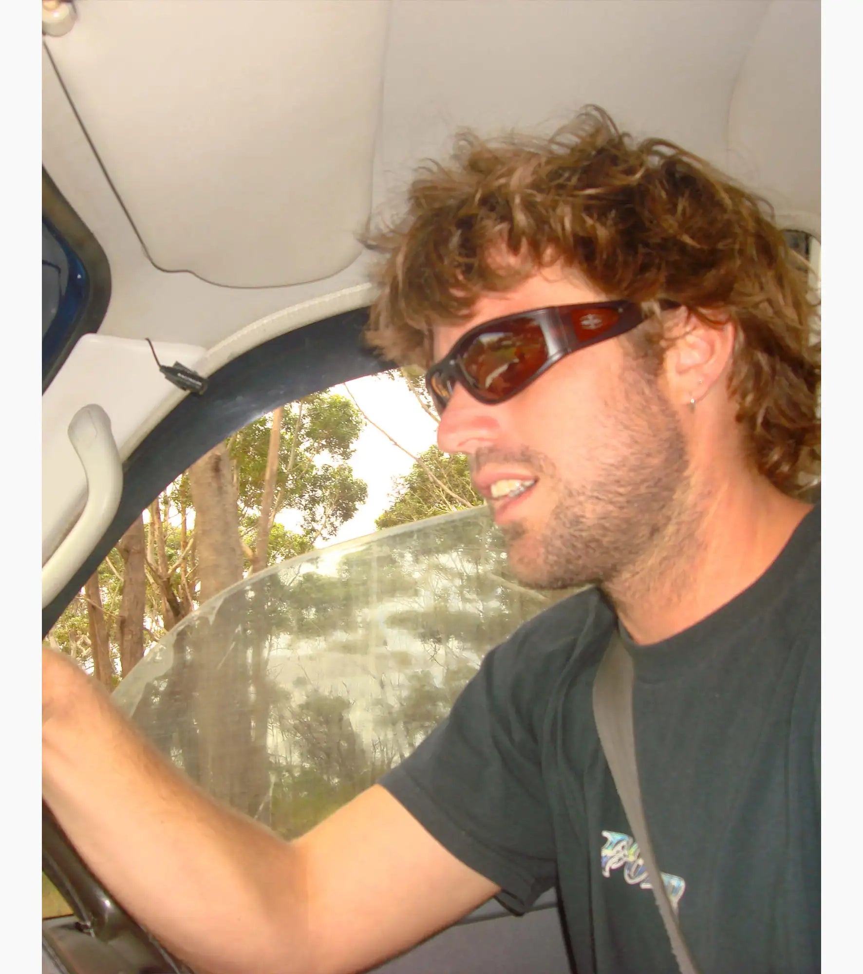 Ritual Vision - The Vacationer - Matte Black / Orange Reflective - Gepolariseerd - Zonnebril