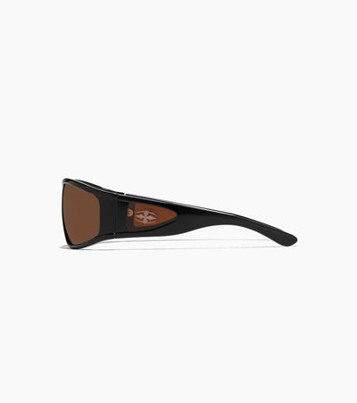 Ritual Vision - The Vacationer - Polished Black / Bronze - Gepolariseerd - Zonnebril