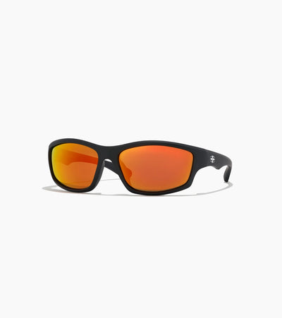 Ritual Vision - Teenage Zero - Matte Black / Orange Reflective - Gepolariseerd - Zonnebril