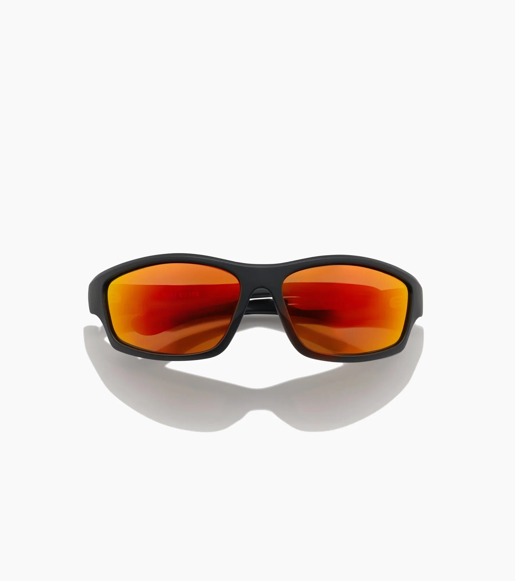 Ritual Vision - Teenage Zero - Matte Black / Orange Reflective - Gepolariseerd - Zonnebril