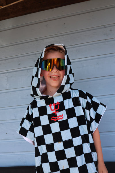 Salty Squares Poncho