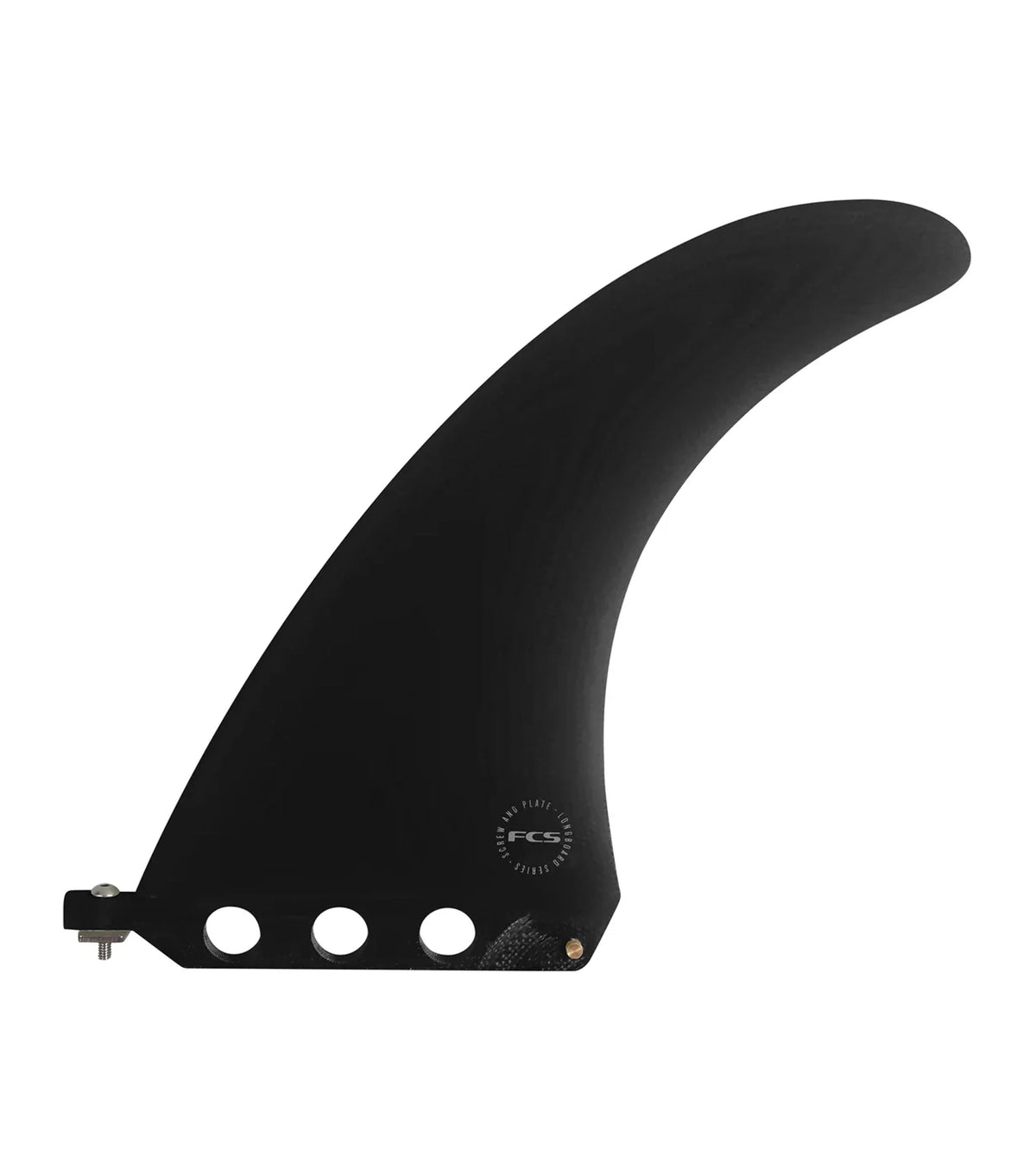 FCS Connect Screw and Plate Performance Glass Single Fin - Black