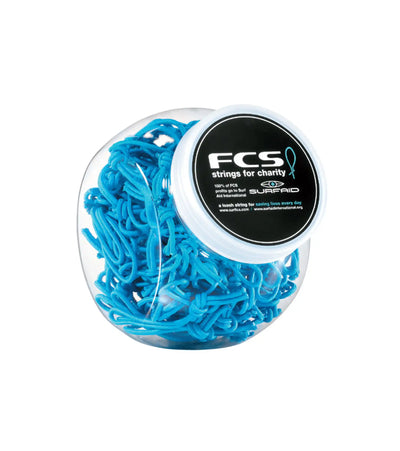FCS Surf Aid Charity Glas mit 150 blauen Leash Ropes