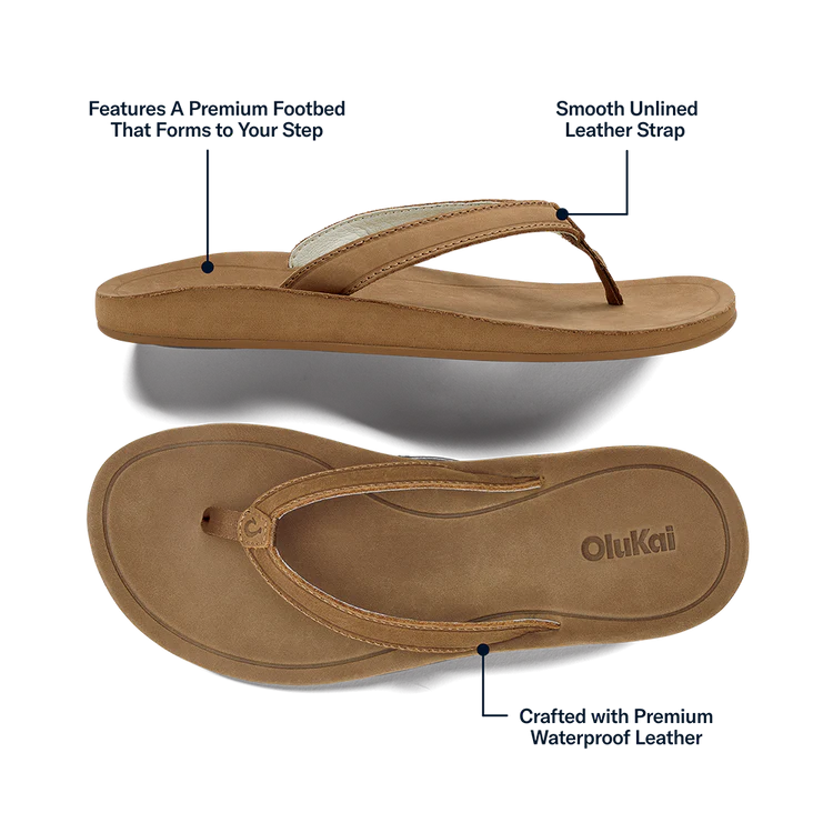 Olukai Southshore - Damen Wasserfeste Ledersandalen