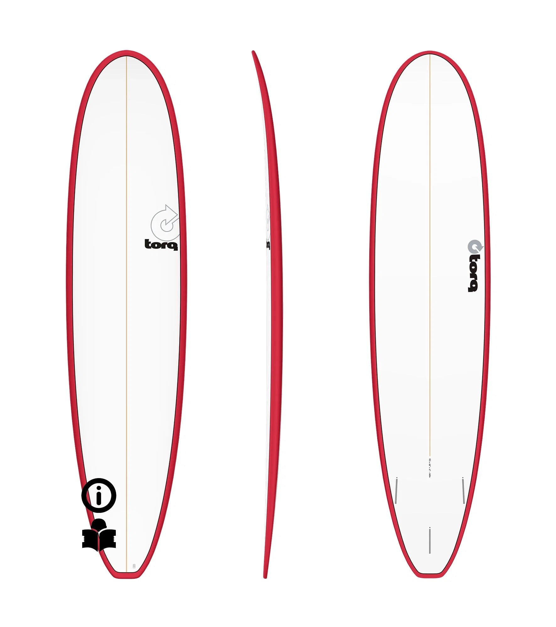 Torq Longboard TET - Futures - 2 + 1 Fin ZWEITE WAHL