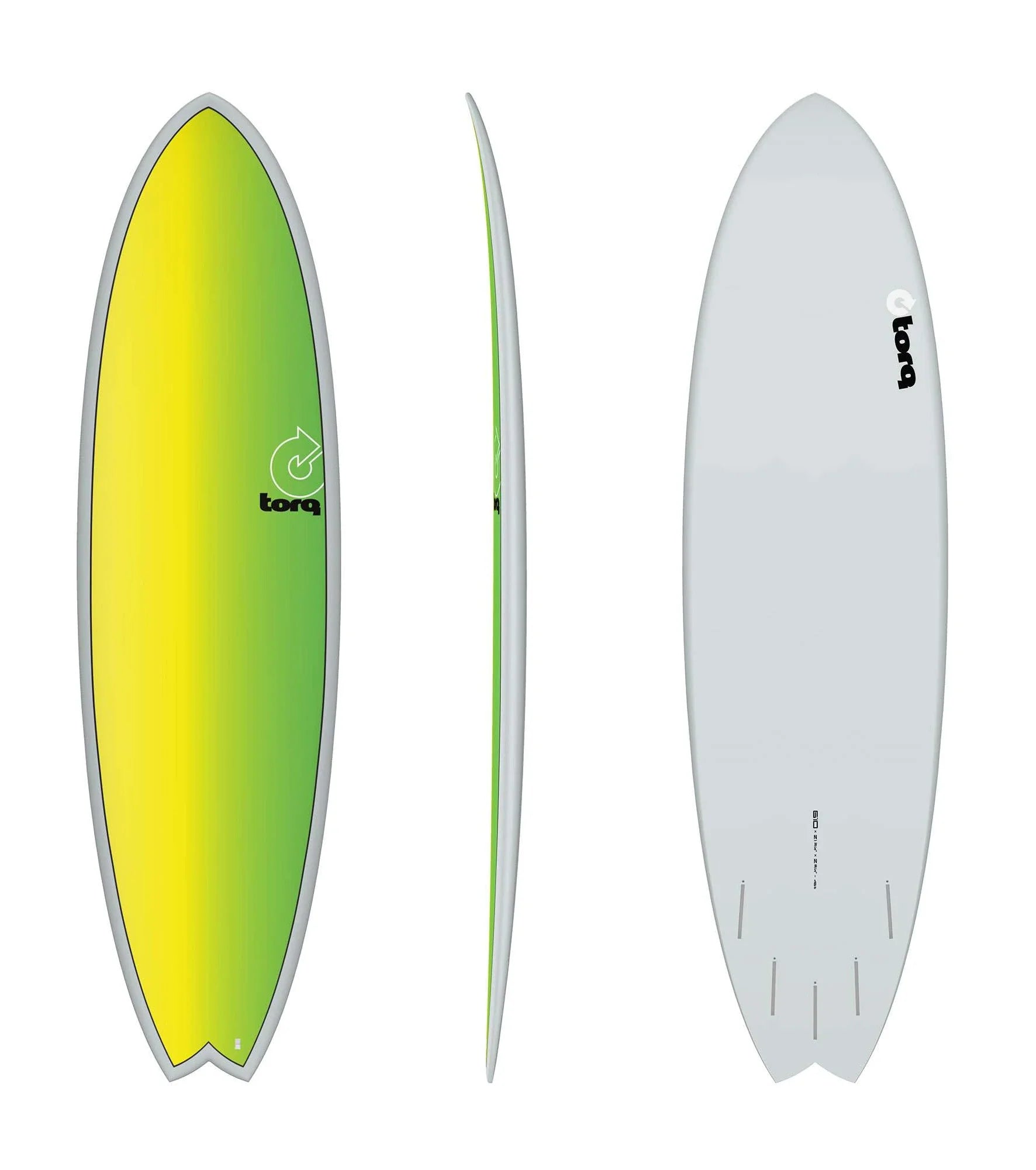 Torq Mod Fish TET - Futures - 5 Fin - End of Range