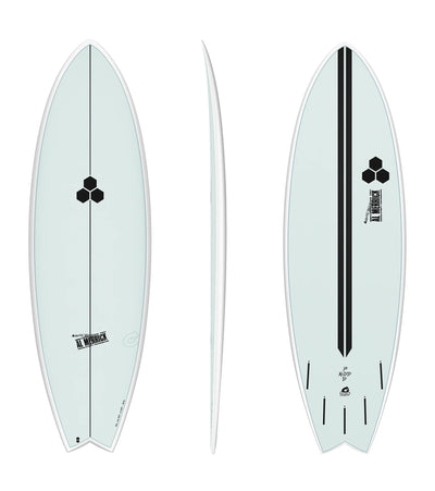 Channel Islands Pod Mod - Al Merrick - X-Lite - Futures - 5 Fin - Glacier Blue