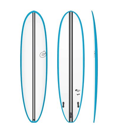 Torq V+ TEC - FCS II - 3 Fin - Blue Rail