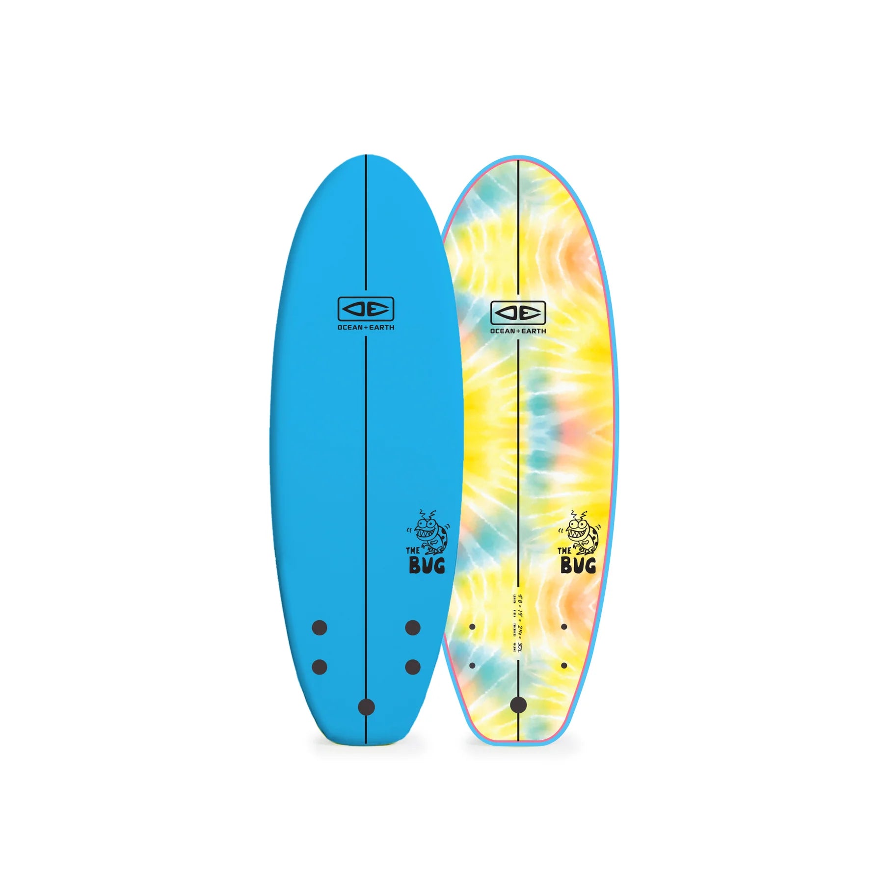 Das Bug Mini 4'0" Kinder-Softtop-Surfbrett