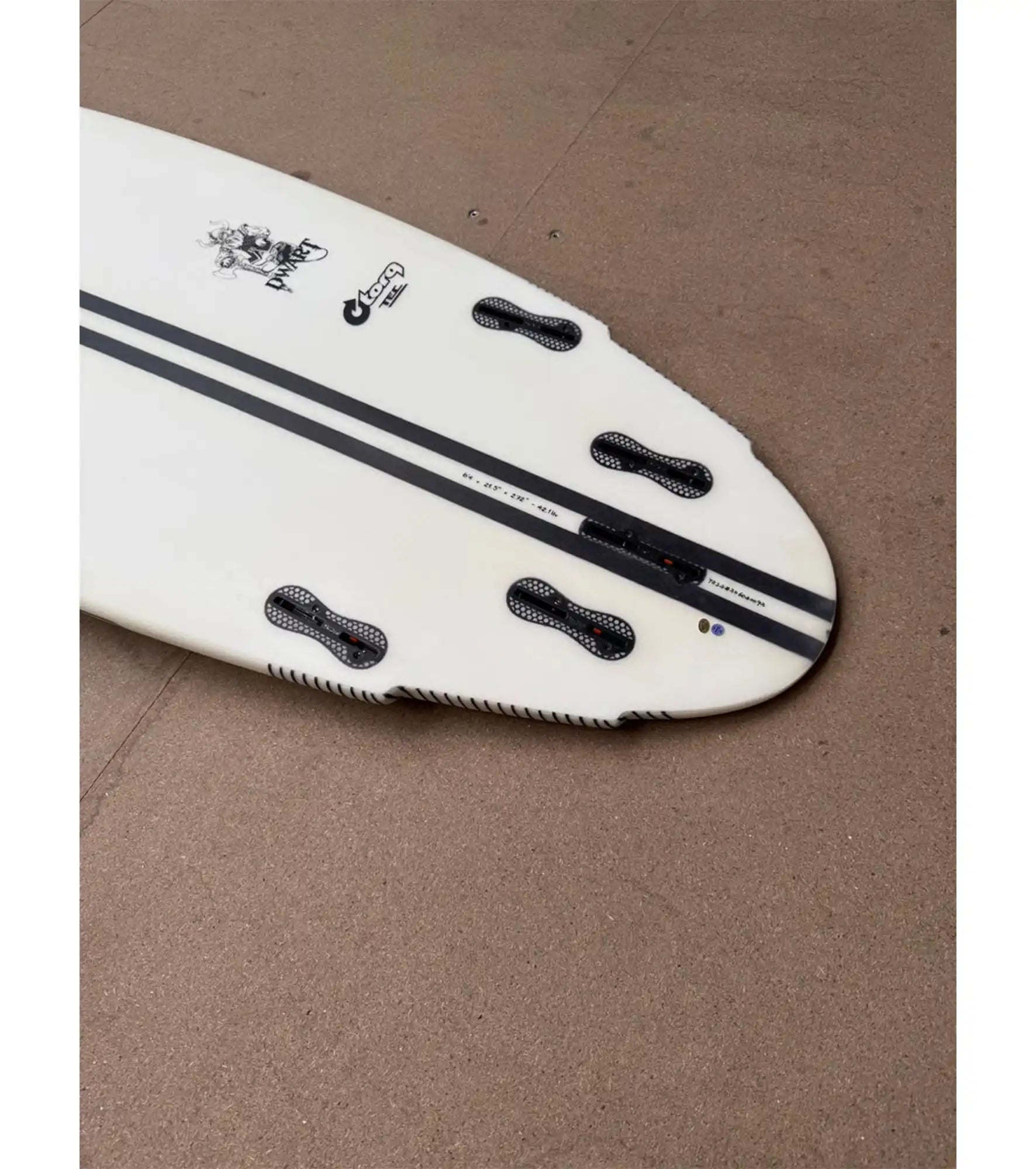 Rusty Dwart - Torq TEC - FCS II - 5 Fin
