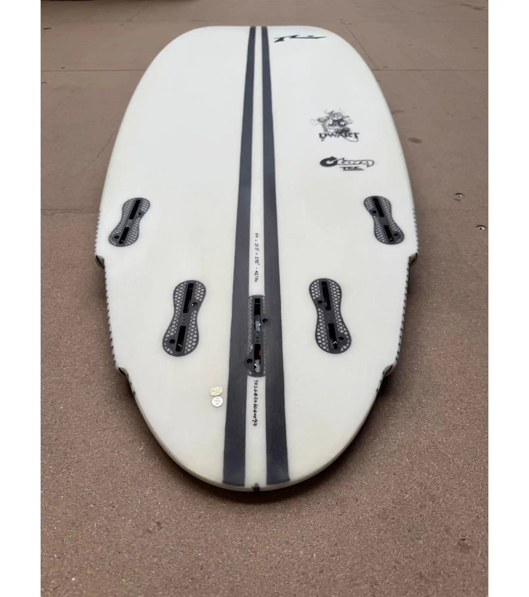 Rusty Dwart - Torq TEC - FCS II - 5 Fin
