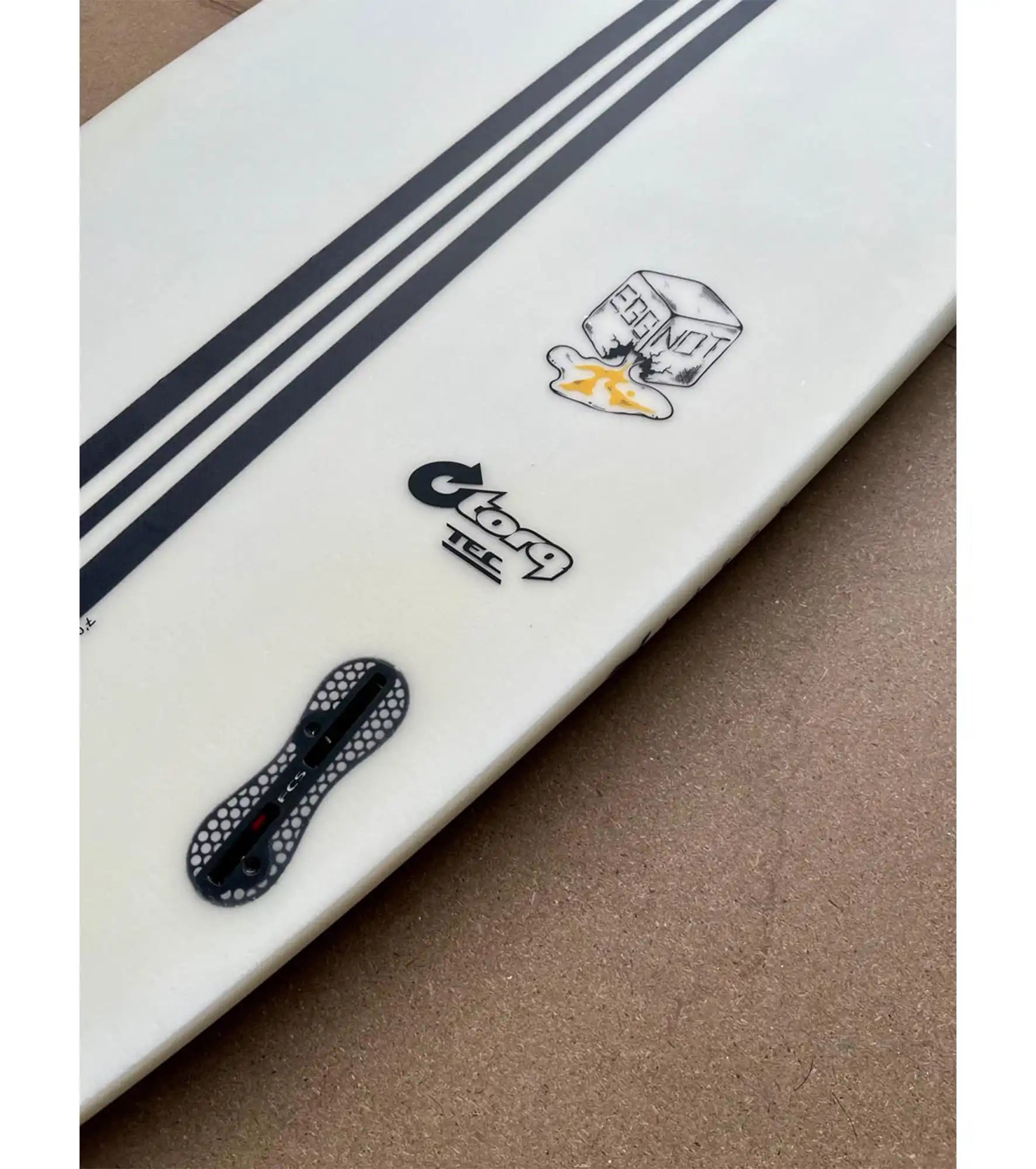 Rusty Egg Not - Torq TEC - FCS II - 4 + 1 Fin