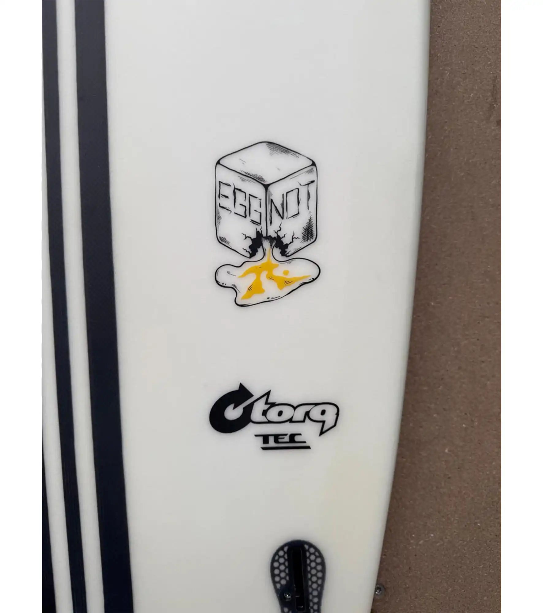 Rusty Egg Not - Torq TEC - FCS II - 4 + 1 Fin