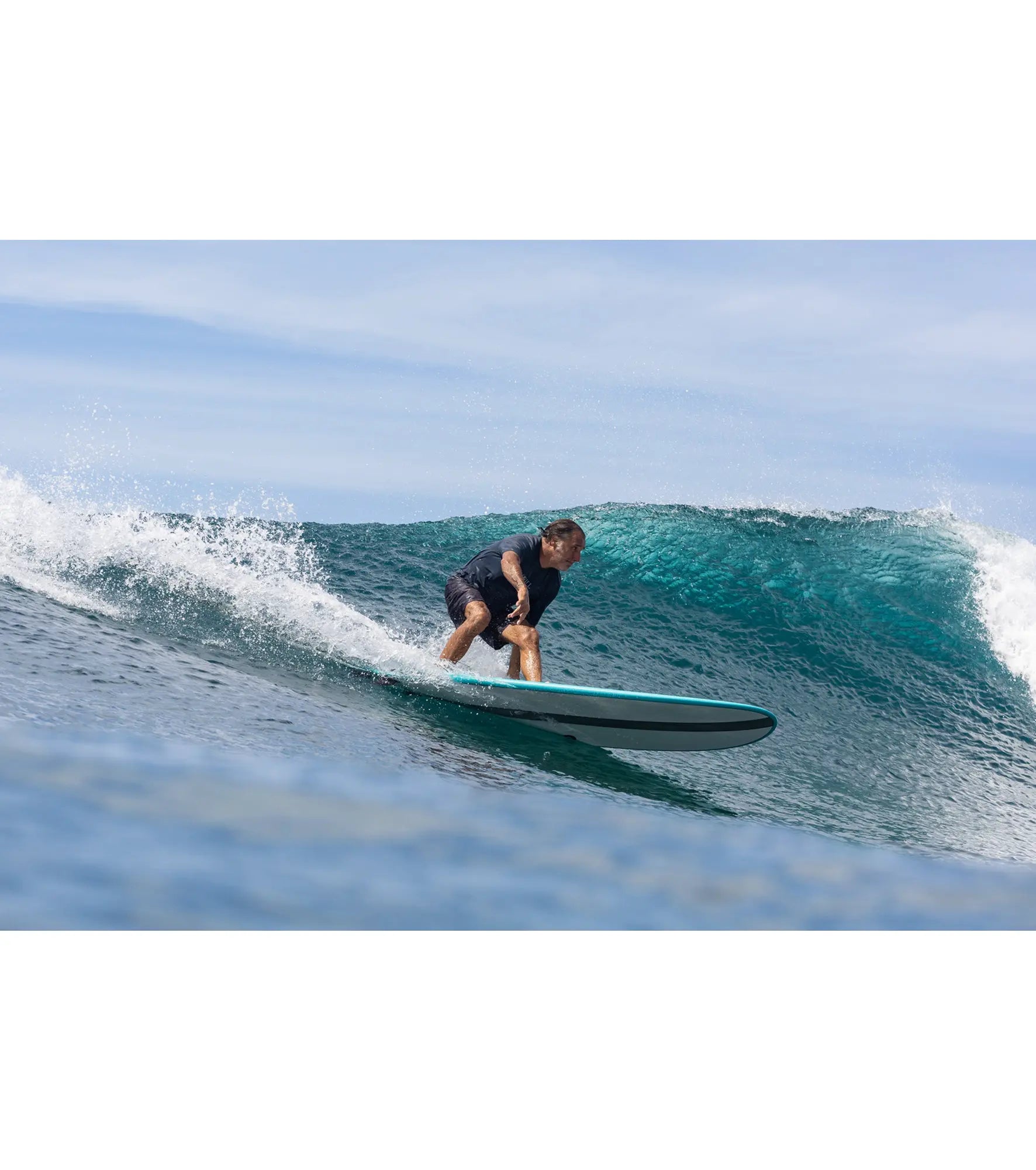 Torq Longboard TET - Futures - 2 + 1 Fin - Wood Deck