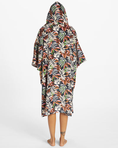 Hooded Towel Dames Poncho