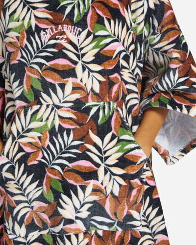Hooded Towel Dames Poncho